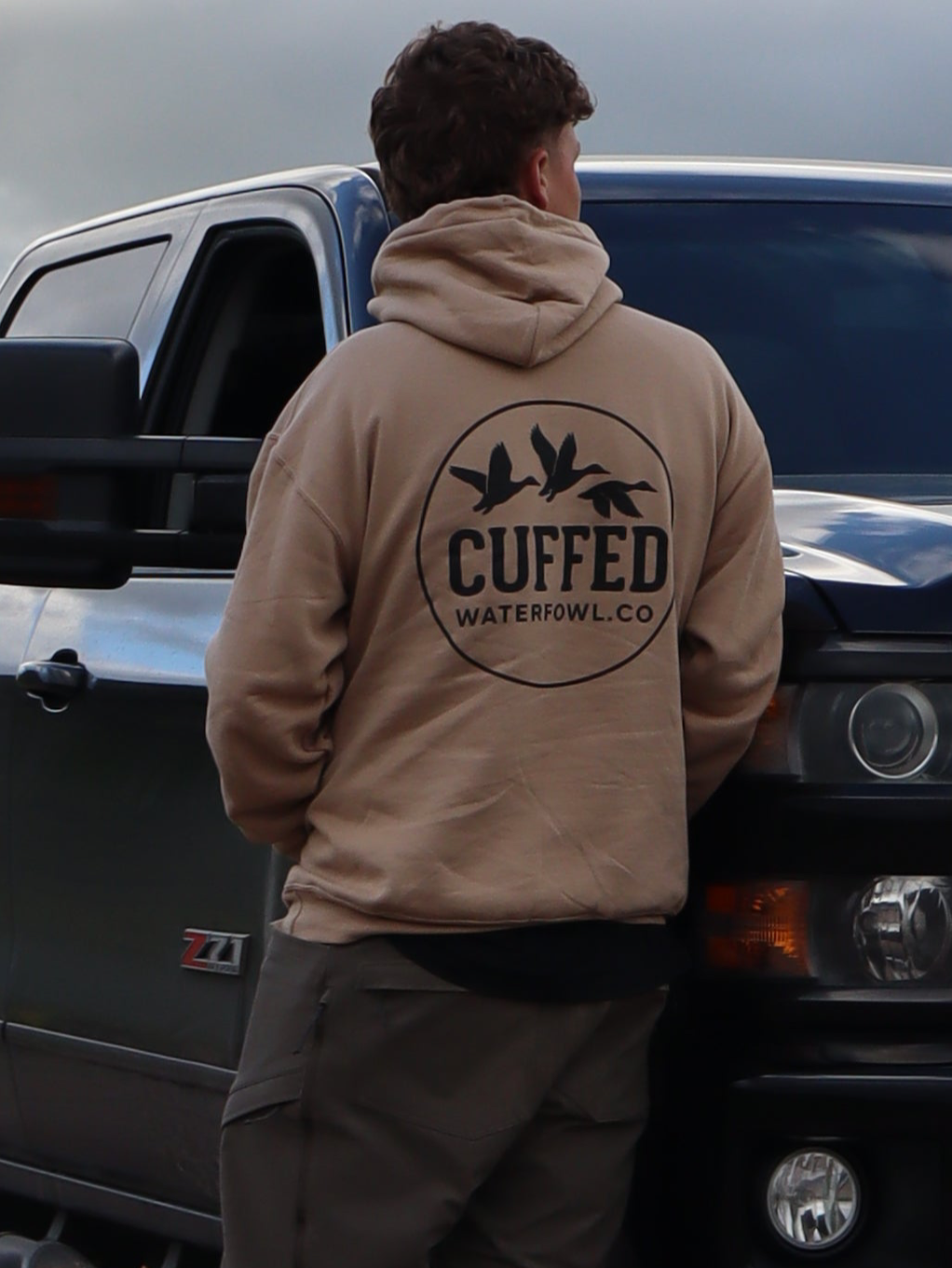 Cuffed Waterfowl OG hoodie | Beige