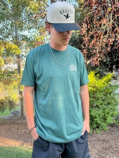 Cuffed waterfowl OG T shirt | green